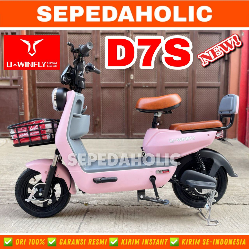 Jual Sepeda Listrik UWINFLY D7S DF7S D7D Terbaru Electric E Bike 500