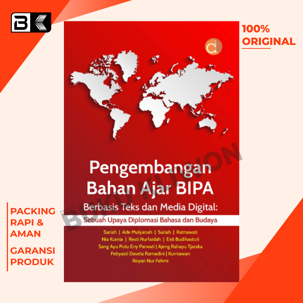 Jual Buku Pengembangan Bahan Ajar Bipa Berbasis Teks Dan Media Digital