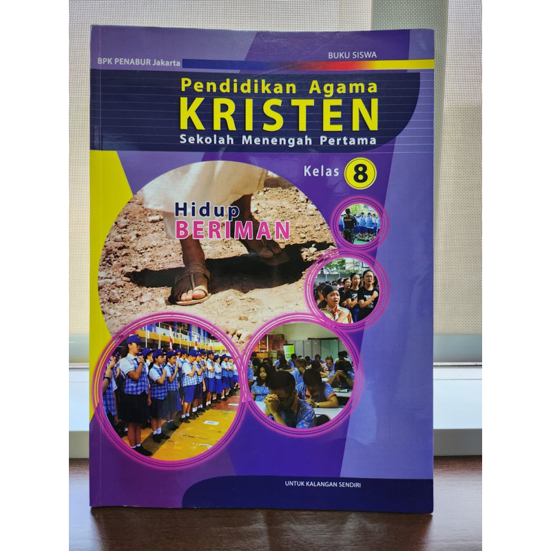 Jual Pendidikan Agama Kristen Kelas Bpk Penabur Buku Siswa Shopee