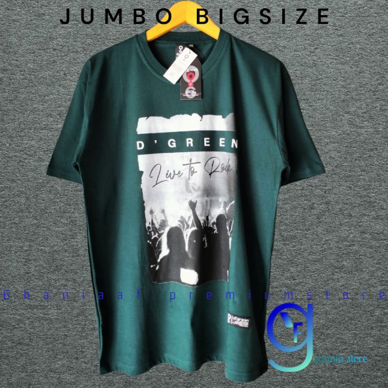 Jual Kaos Pria Jumbo Bigsize XXL XXXL Kaos Pria Oversize Kaos Distro