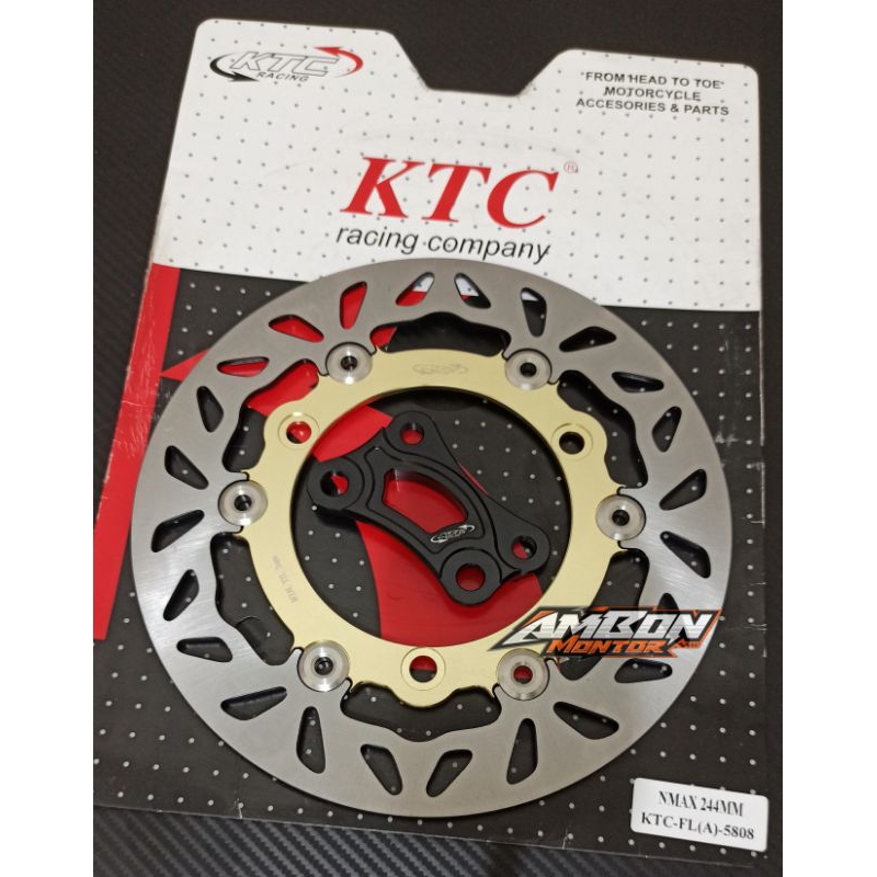 Jual Disc Piringan Cakram Depan KTC 244mm Nmax Old New Lexi Aerox New