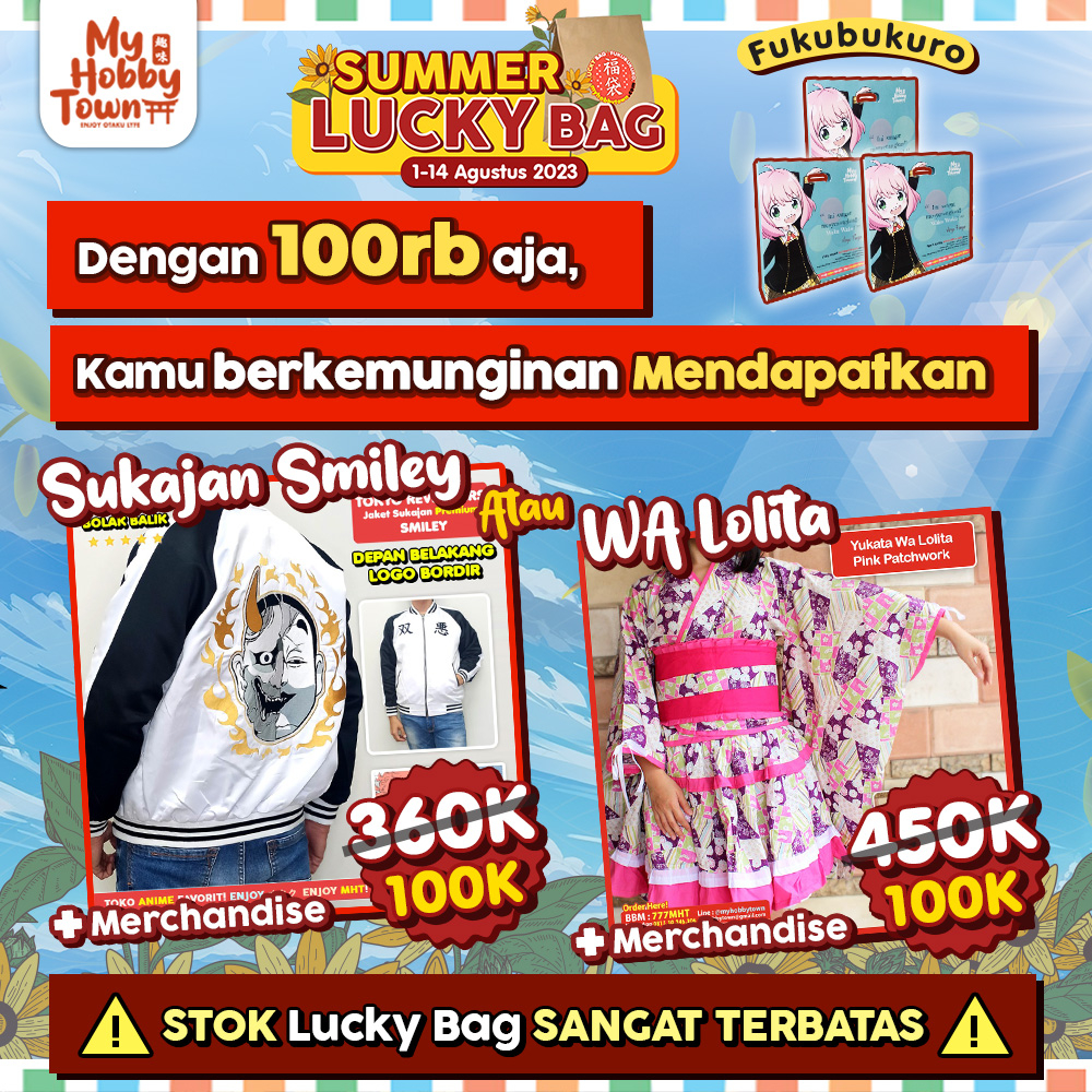 Jual Fukubukuro Lucky Bag Myhobbytown Fashion Baju Jaket Anime Cosplay