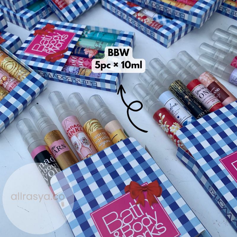 Jual Bbw Gift Set Isi Pcs Bath Body Works Shopee Indonesia