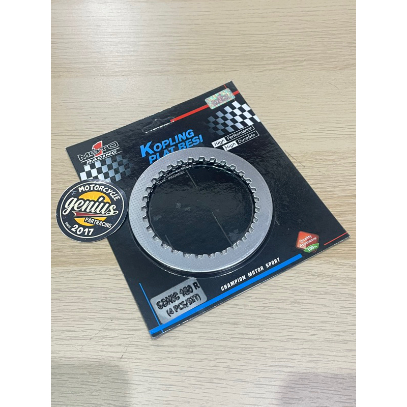 Jual Plat Kampas Kopling MOTO 1 Sonic 150 IRON Plat Besi Shopee