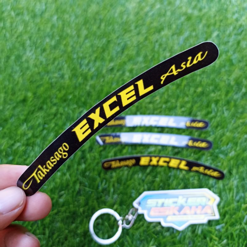 Jual Sticker Velg Takasago EXCEL Asia Shopee Indonesia