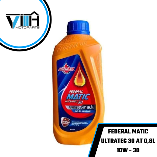 Jual OLI MESIN FEDERAL MATIC ULTRATEC 30 10W 30 AT 800ML Shopee