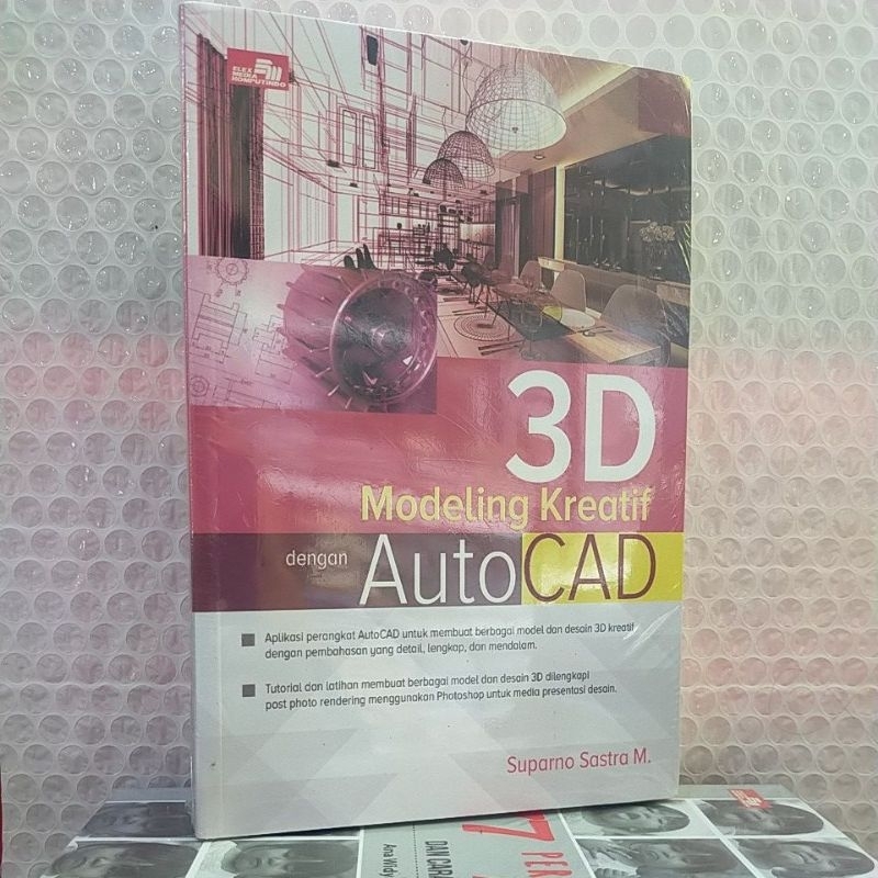 Jual 3D Modeling Kreatif AutoCAD Buku Komputer Original Shopee