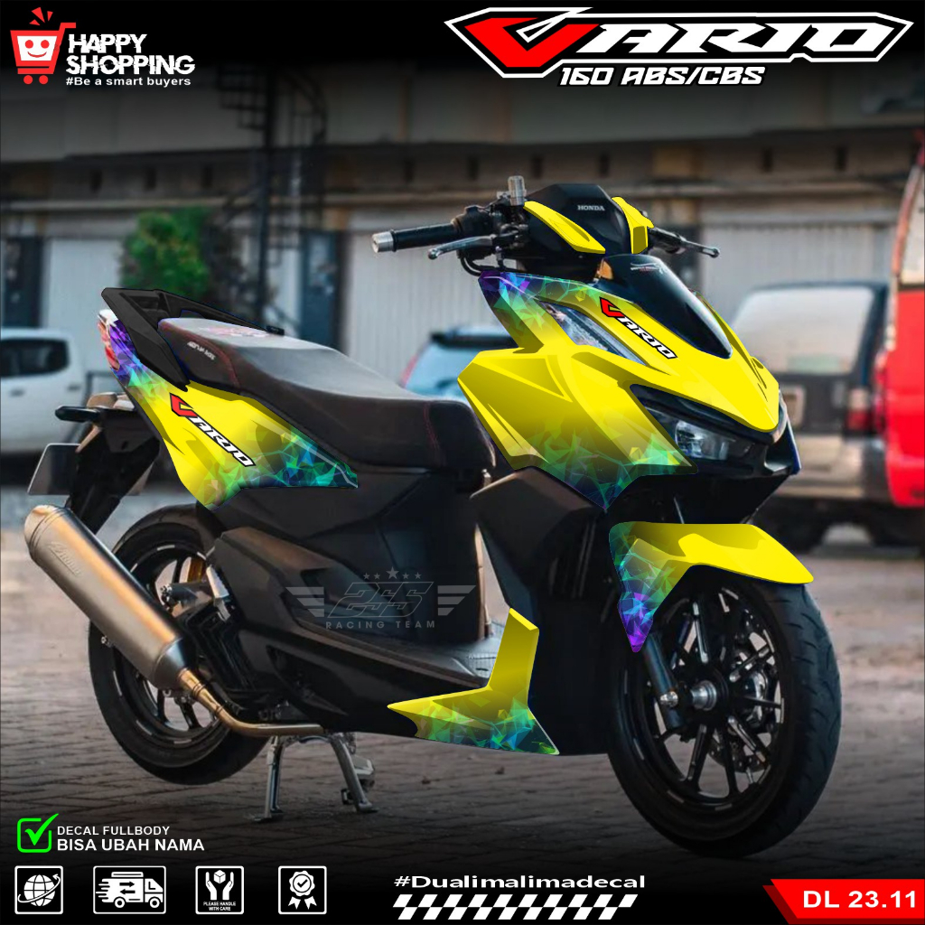 Jual COD Decal Sticker Honda Vario New 160 Fullbody 2022 Dekal