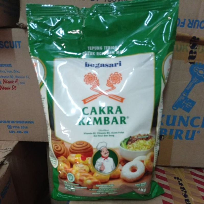 Jual Terigu Cakra Kembar 1 Kg Shopee Indonesia