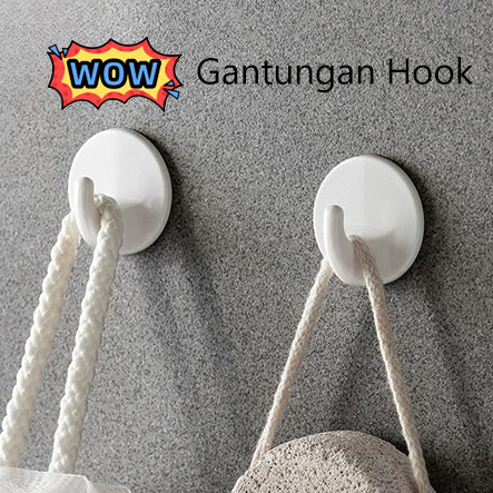 Jual Gantungan Tempel Hook Gantungan Dinding Kait Magic Gantungan