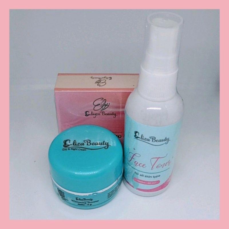 Jual Eliza Cream Beauty Paket Cream Toner Sabun Shopee Indonesia