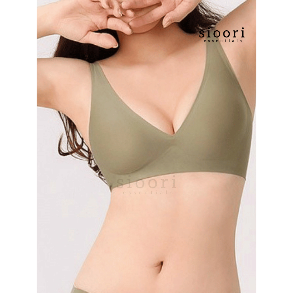 Jual Sioori Chill Seamless Bra Cup Full Anti Nyeplak Bh Busa Tanpa