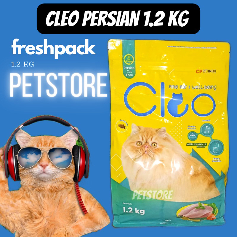 Jual Cleo Kg Persian Freshpack Semua Usia Kucing Makanan Kucing