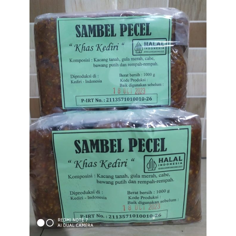 Jual Bumbu Sambal Pecel Khas Kediri Untuk Masakan Pecel Lontong