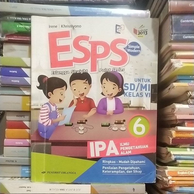 Jual Buku Esps Ipa Kelas 6 Sd Shopee Indonesia