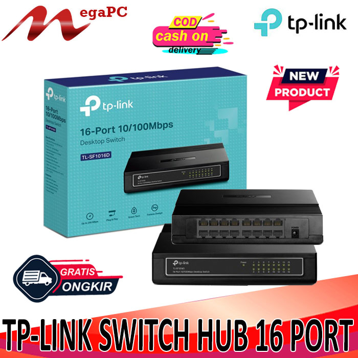 Jual Tp Link Switch Hub Port Tl Sf D Shopee Indonesia