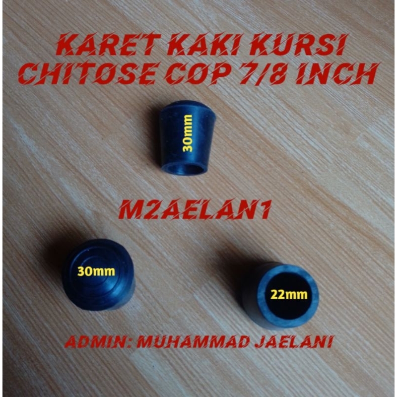 Jual Karet Kaki Kursi Lipat CHITOSE COP Alas Meja Lipat Portabel