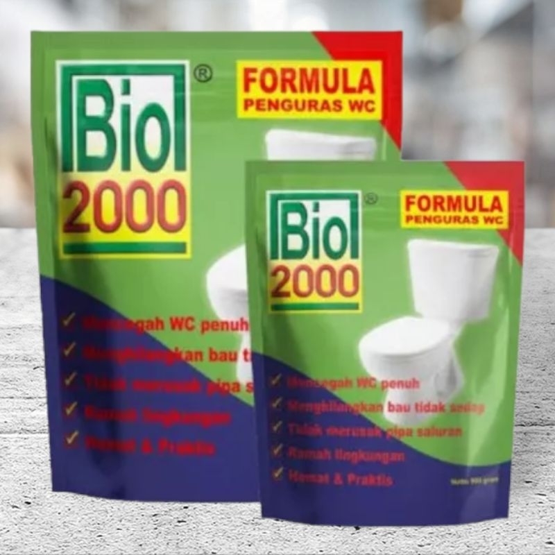 Jual Bio 2000 Ukuran 500 Gram Penguras WC Bio 2000 Pembersih Septic