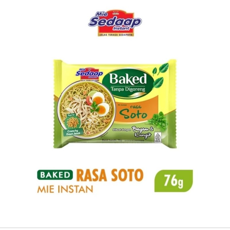 Jual MIE SEDAAP BAKED GORENG SOTO Shopee Indonesia