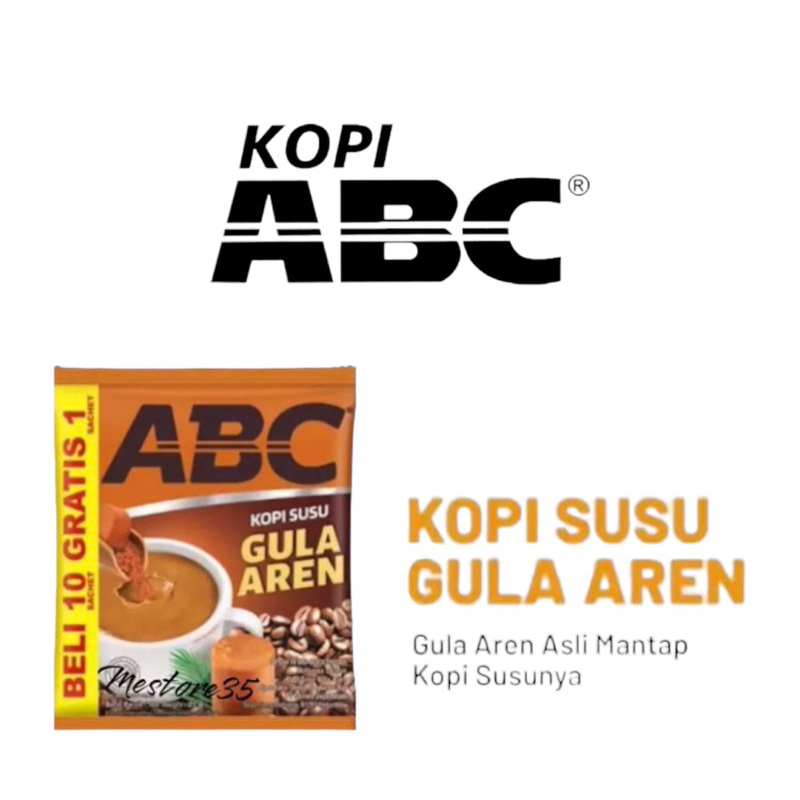 Jual Kopi ABC Susu Gula Aren 27gr Shopee Indonesia