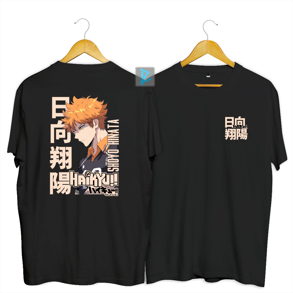 Jual Shoyo Hinata Haikyu Kaos Anime Kaos Manga Kaos Waifu Kaos Otaku