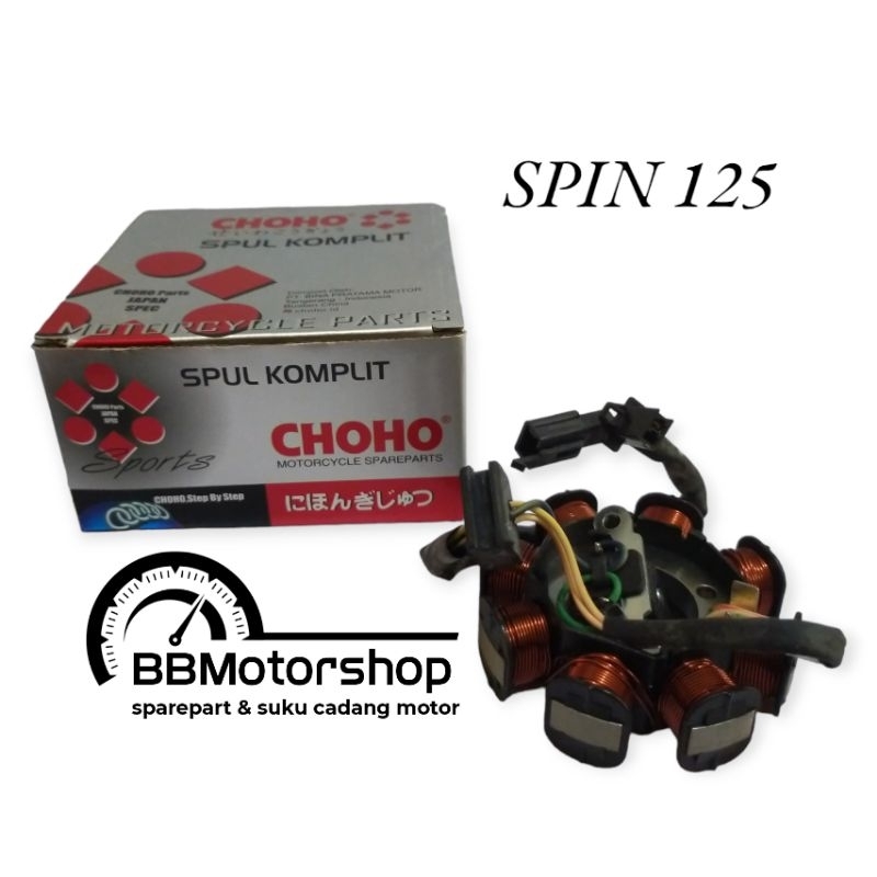 Jual SPOOL SPUL SPULL KOMPLIT STATOR COMP ASSY SPIN 125 CHOHO Shopee