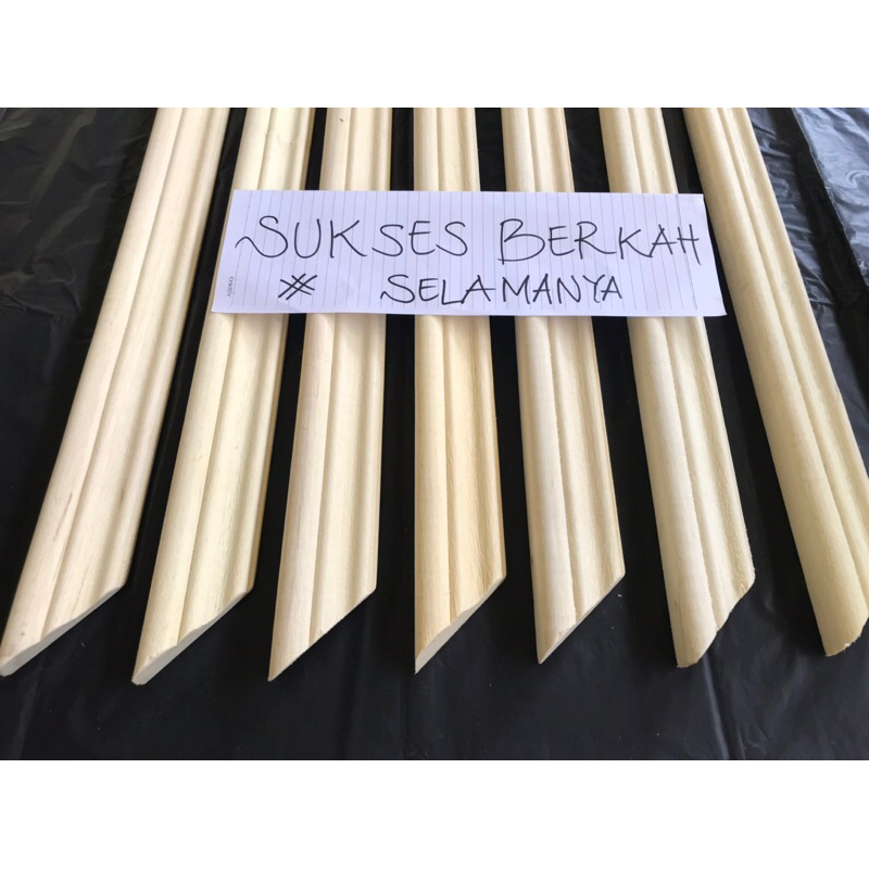 Jual Lis Kayu Waincosting LEBAR DINDING 4 METER WALLMOULDING PREMIUM