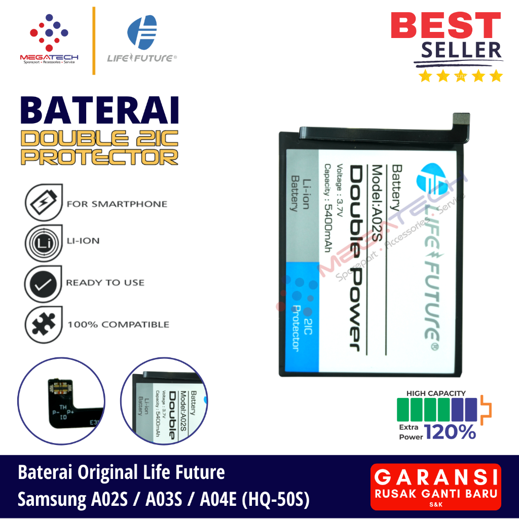 Jual Baterai Samsung A02S A03S HQ 50S Life Future Shopee Indonesia