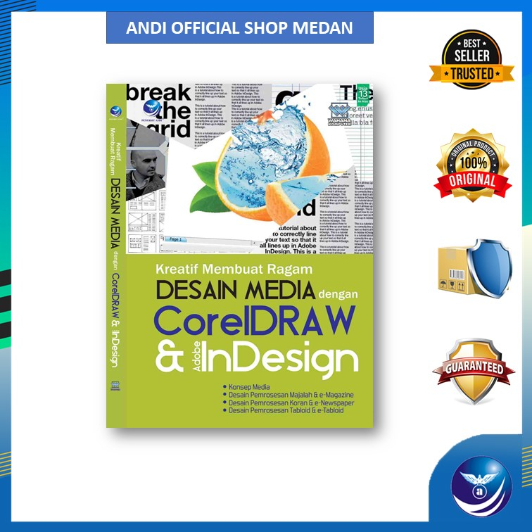 Jual Penerbit Andi Kreatif Membuat Ragam Desain Media Dengan Coreldraw