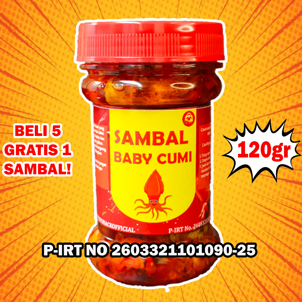 Jual SAMBAL BABY CUMI SAMBEL CAKALANG PETE CABE IJO TERI BALADO EBI