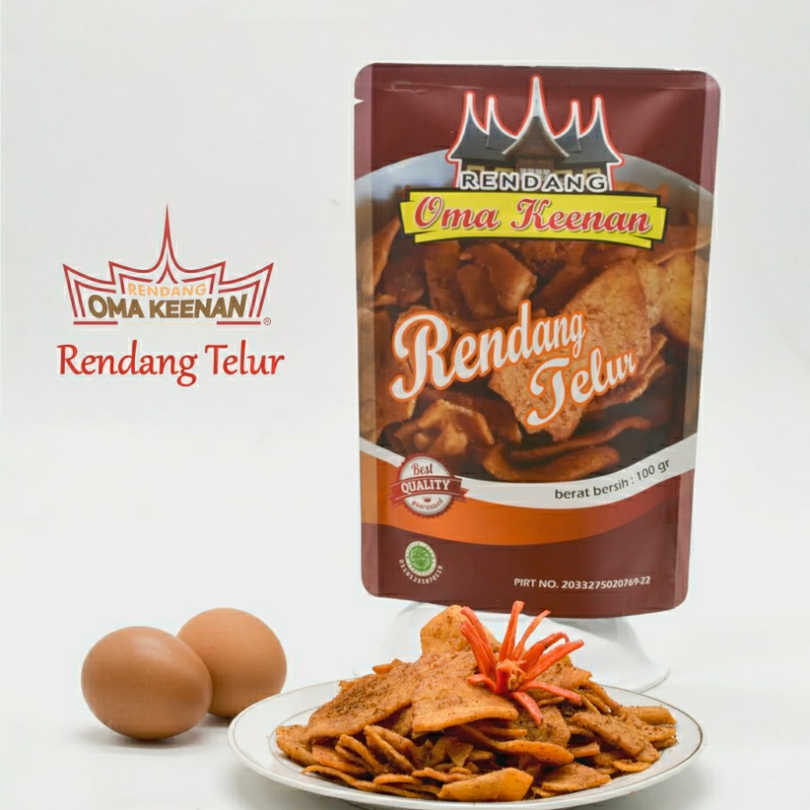 Jual Rendang Telur Oma Keenan G Enak Bergizi Bisa Lauk