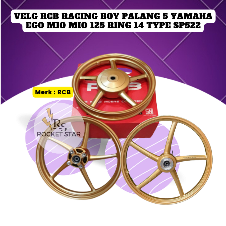 Jual Velg Rcb Racing Boy Palang Yamaha Ego Mio Mio Ring Ring