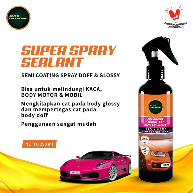 Jual SEMI NANO COATING NANO CERAMIC PURE SEALANT GUARD PENGKILAP