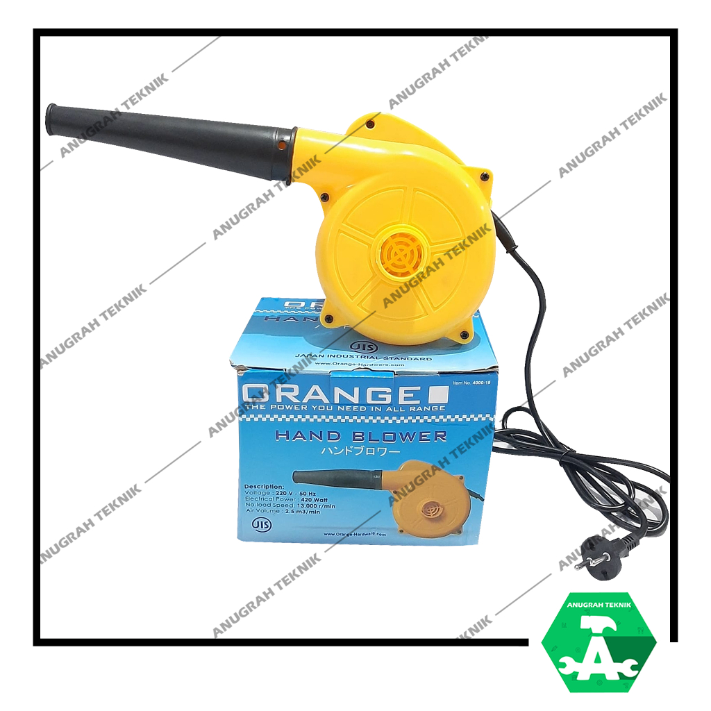 Jual Orange Hand Blower Blower Tangan Blower Listrik Portable