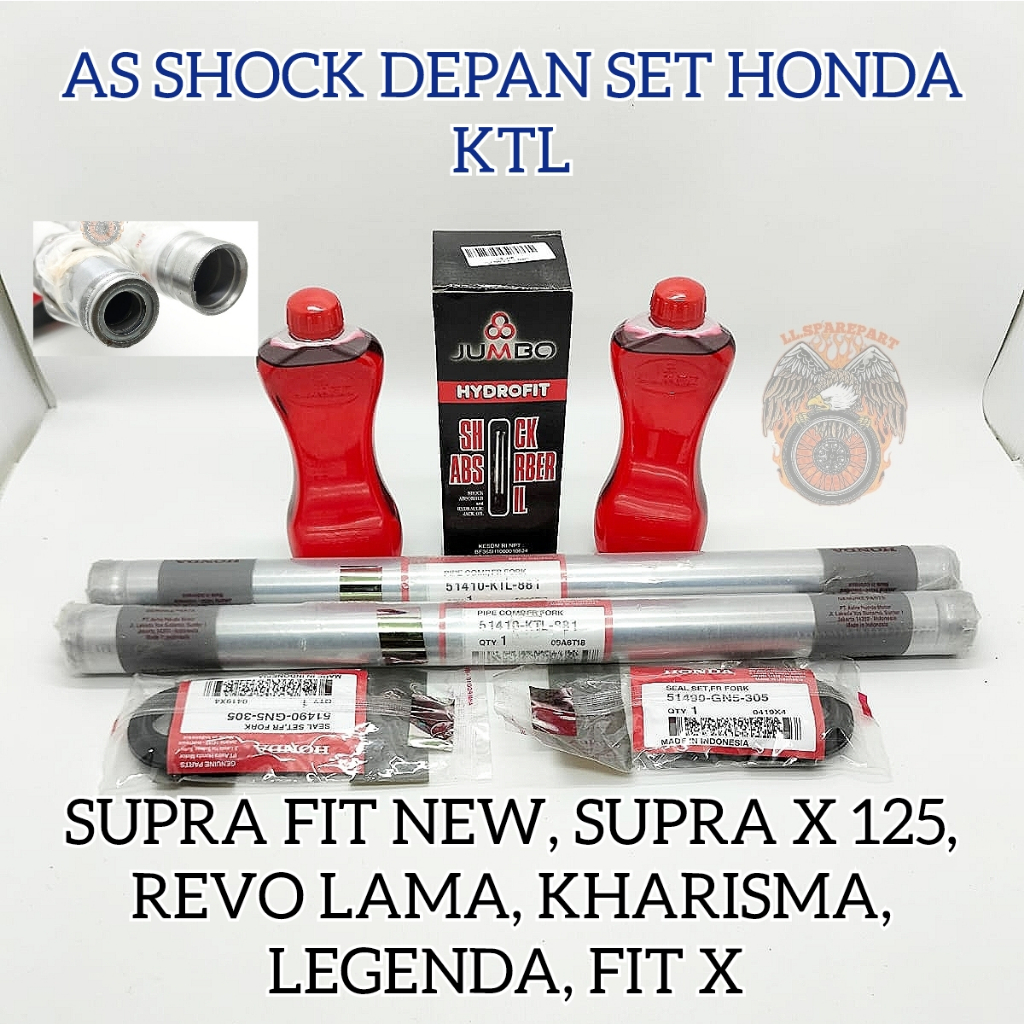 Jual As Shock Shok Seal Abu Shock Oli Shock Komplit Ktl Kualitas Asli