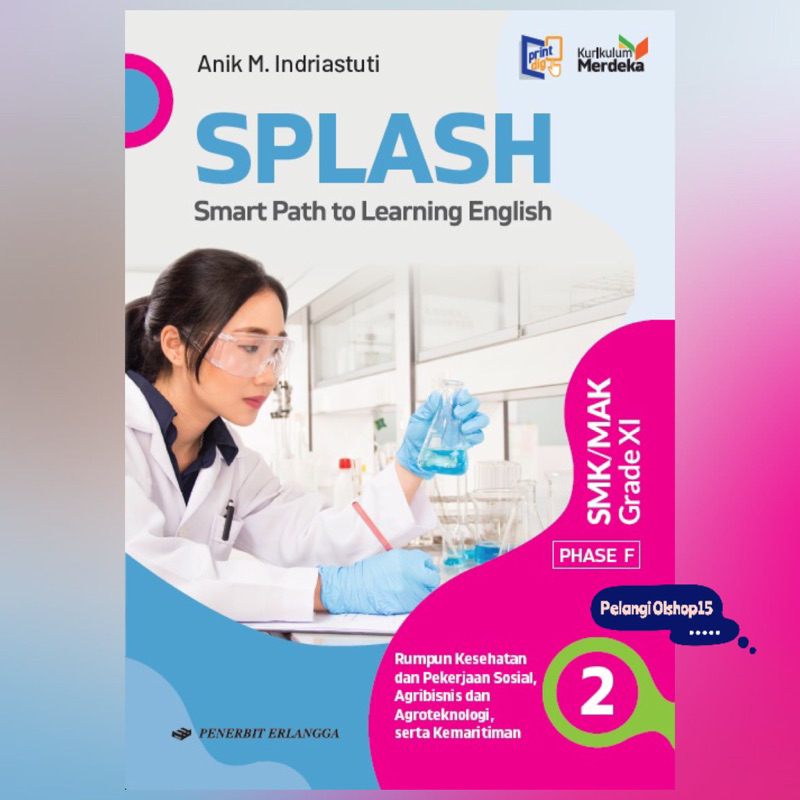 Jual Buku Splash Smart Path To Learning English Smk Mak Kelas Xi