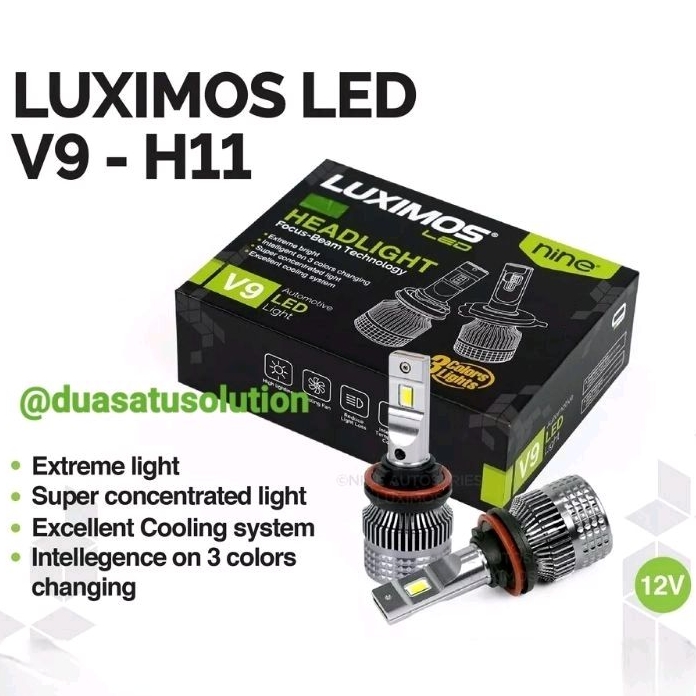 Jual Lampu Led Mobil Headlamp Foglamp H H Hb Hb V V V Pro Wat