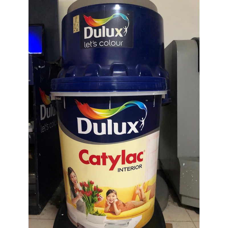 Jual CAT TEMBOK DULUX CATYLAC INTERIOR PUTIH 1501 WARNA 25 KG