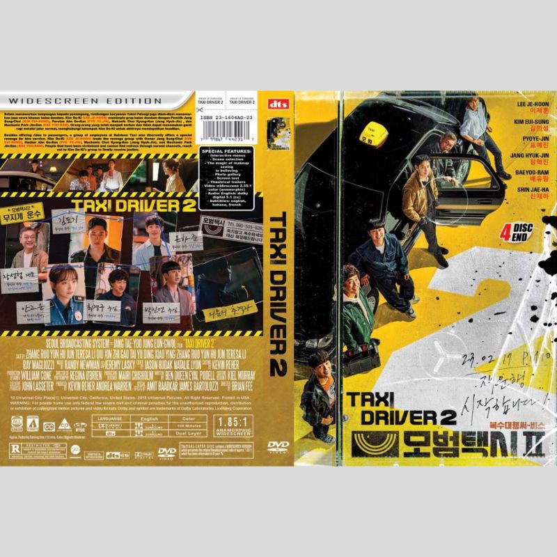 Jual Kaset Serial Drakor Taxi Driver Disk Tamat Shopee