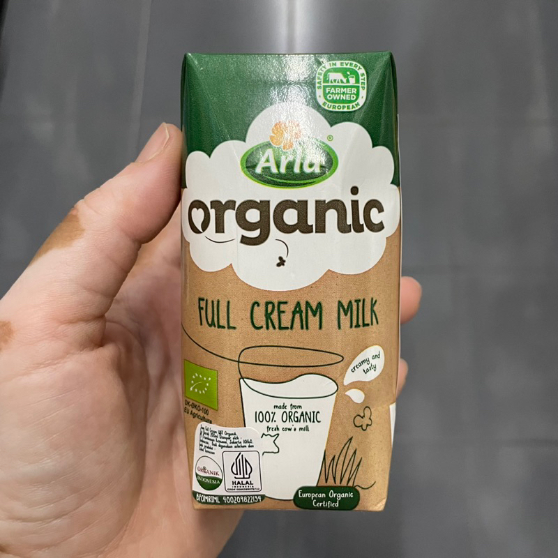 Jual Arla Organic Full Cream Milk UHT 200 Ml Susu Organik Shopee