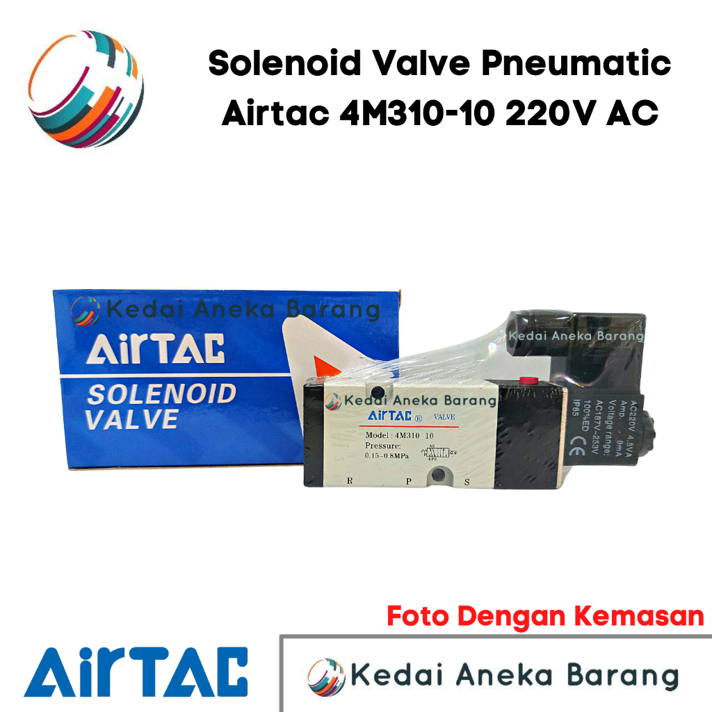 Jual Solenoid Valve Airtac M M V Ac V Ac V Dc