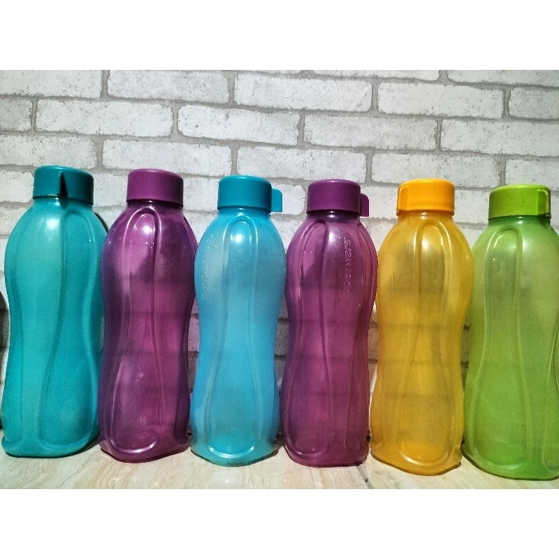 Jual Eco Bottle 1lt Tupperware Tutup Ulir Second Preloved Shopee