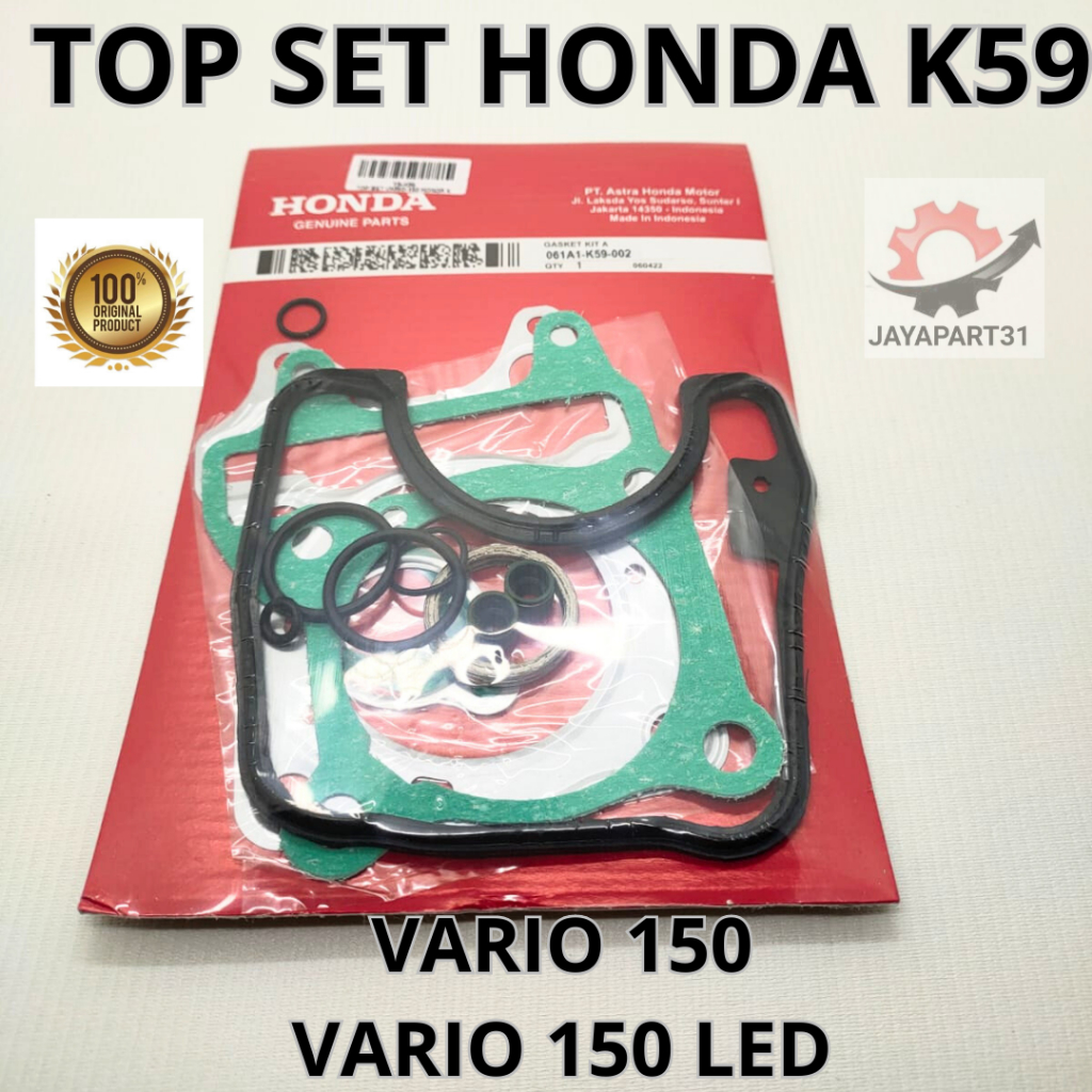 Jual Paking Top Set Honda K Kualitas Asli Original Ahm Vario Old