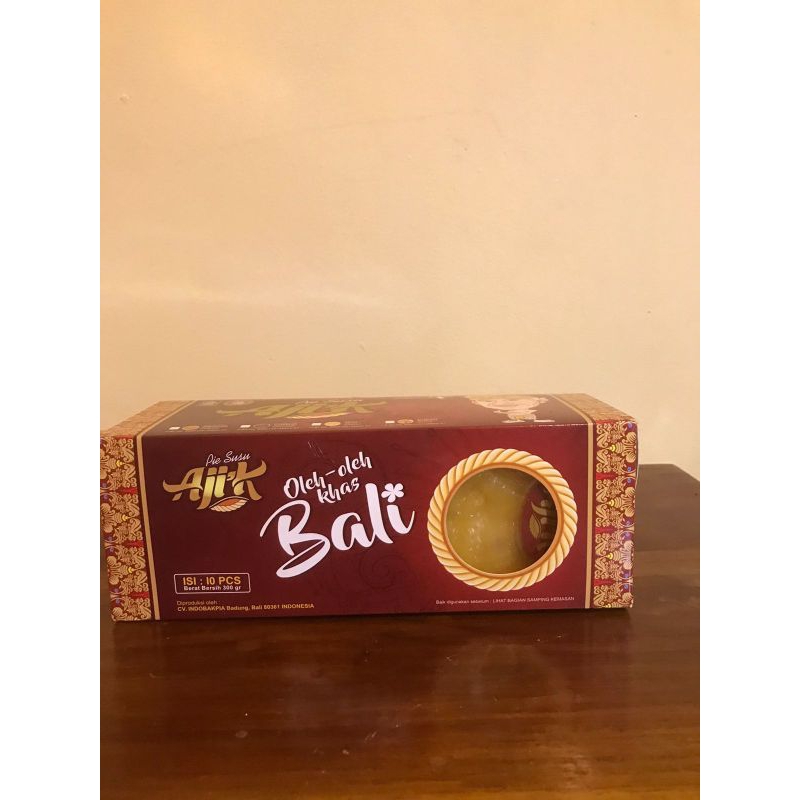 Jual PIE SUSU AJIK RASA ORIGINAL ISI 10 PCS OLEH OLEH KHAS BALI