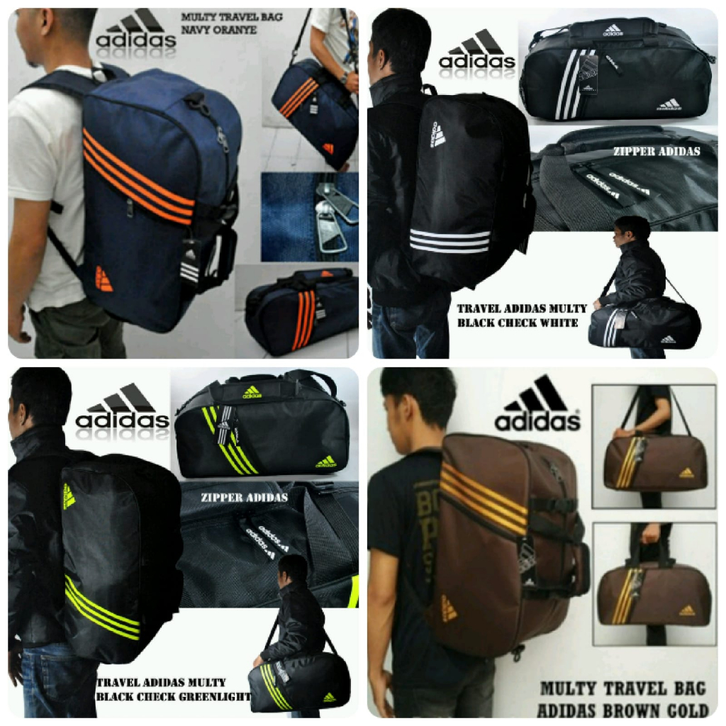 Jual Tas Travel Bag Jumbo Adidas Multi Fungsi Shopee Indonesia