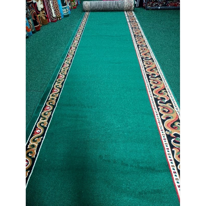 Jual Karpet Roll Meteran Sajadah Mushola Masjid Super Tebal Merk