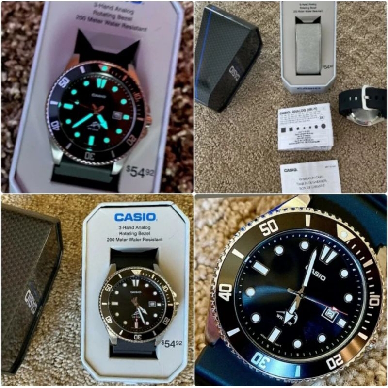 Jual Casio Duro Marlin Mdv Original Aluminium Box Shopee Indonesia