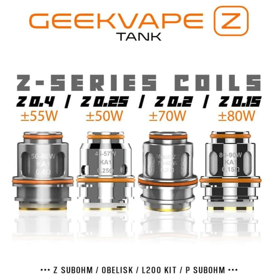 Jual Geekvape Coil Z Series Authentic Pcs For Zeus Sub Ohm Tank