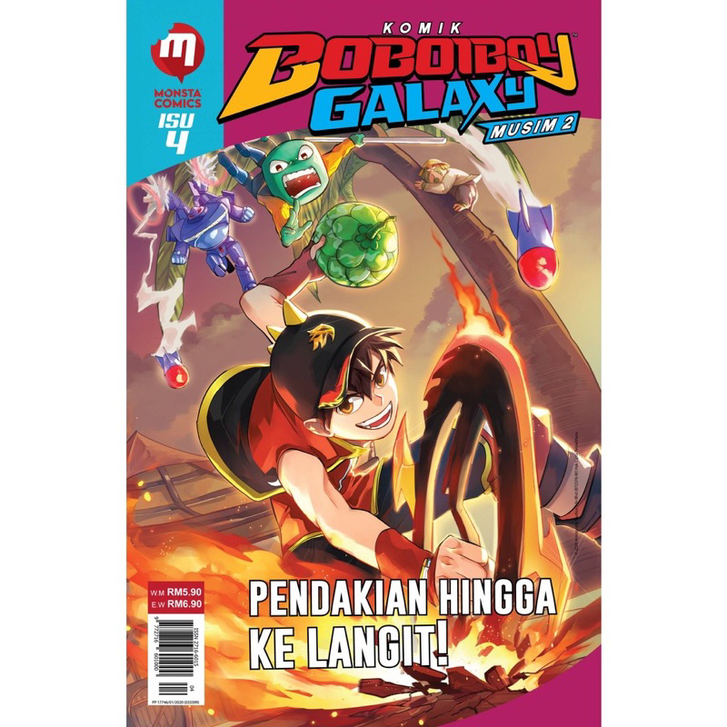 Jual Komik Comic BoBoiBoy Galaxy Musim 2 Isu 1 Isu 27 Terakhir