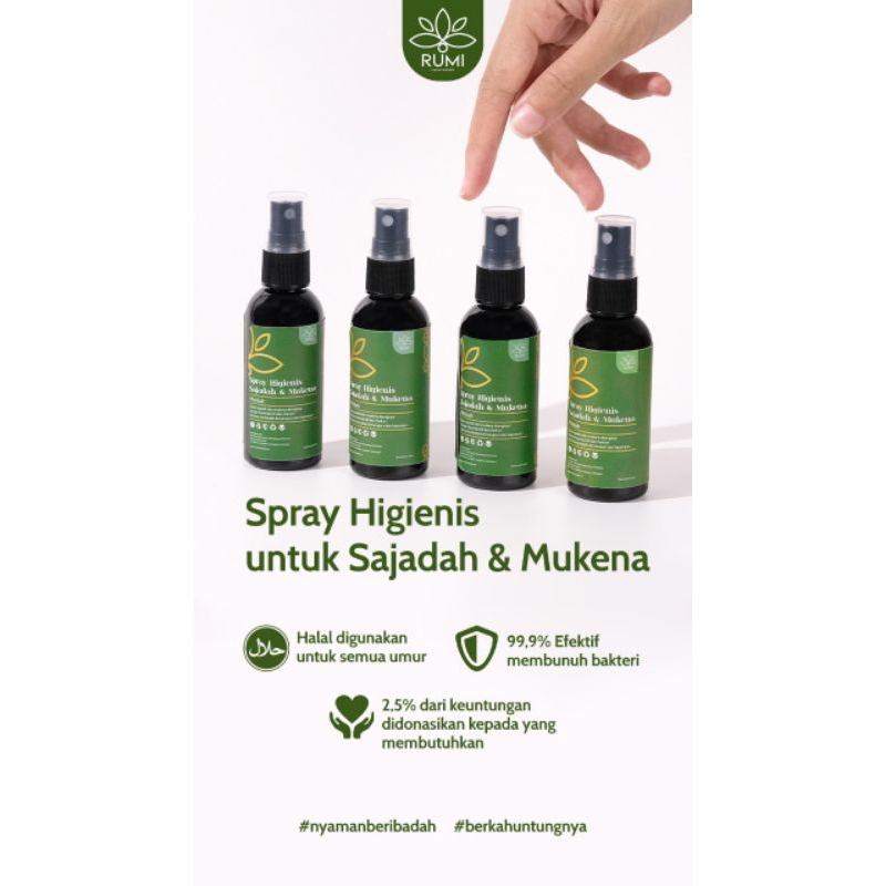 Jual Rumi Spray Higienis Sajadah Dan Mukena Ml Shopee Indonesia